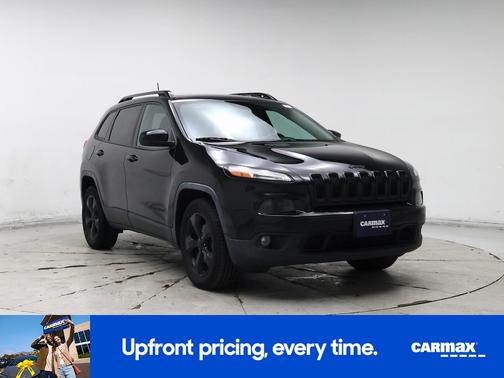Black 2016 Jeep Cherokee Altitude