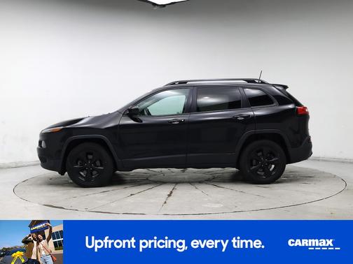 Black 2016 Jeep Cherokee Altitude