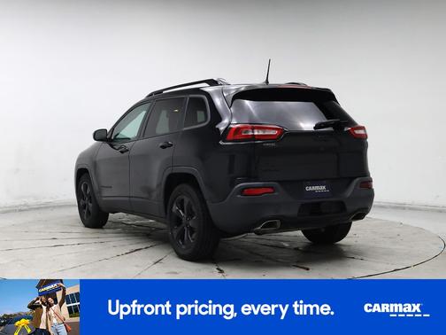 Black 2016 Jeep Cherokee Altitude