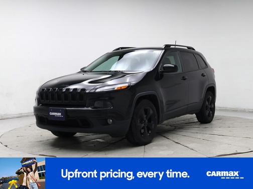 Black 2016 Jeep Cherokee Altitude