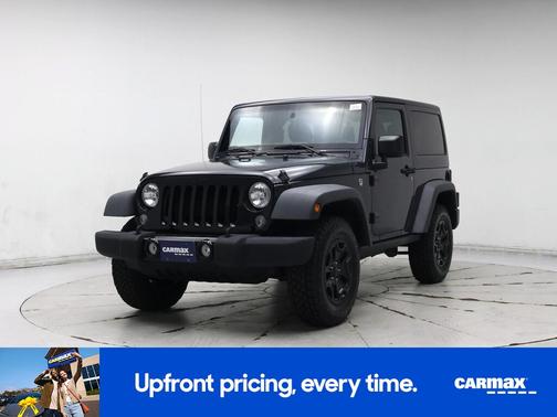 Gray 2017 Jeep Wrangler Willys Wheeler