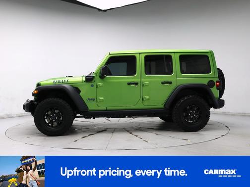 Green 2025 Jeep Wrangler 4xe Willy's