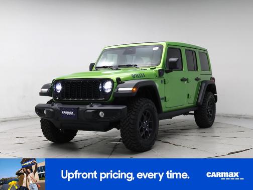 Green 2025 Jeep Wrangler 4xe Willy's