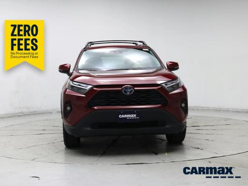 Burgundy 2023 Toyota RAV4 Hybrid XLE Premium
