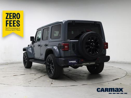 Blue 2025 Jeep Wrangler 4xe Sahara