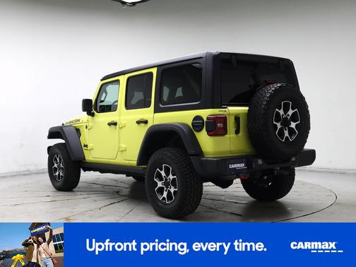 Yellow 2022 Jeep Wrangler Unlimited Rubicon