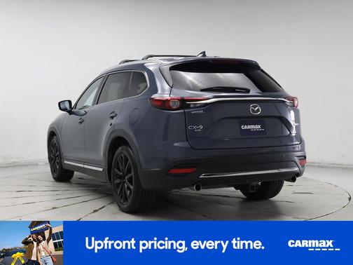 Blue 2023 Mazda CX-9 Carbon Edition