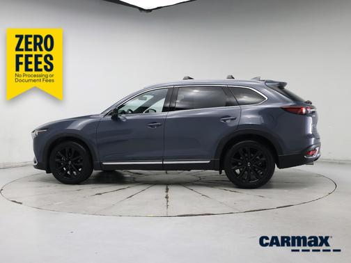 Blue 2023 Mazda CX-9 Carbon Edition