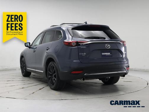 Blue 2023 Mazda CX-9 Carbon Edition