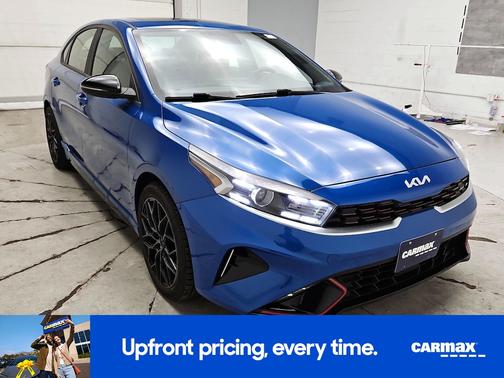 Blue 2022 Kia Forte GT-Line