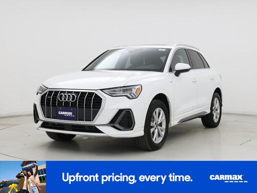White 2025 Audi Q3 S-Line Premium