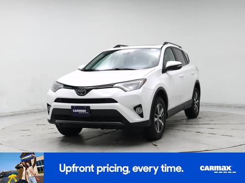 White 2018 Toyota RAV4 XLE