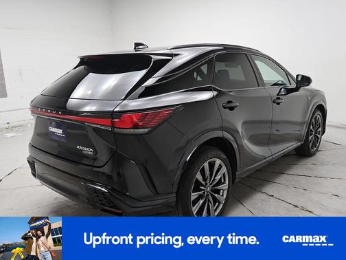 Black 2023 Lexus RX 500h F-Sport Performance