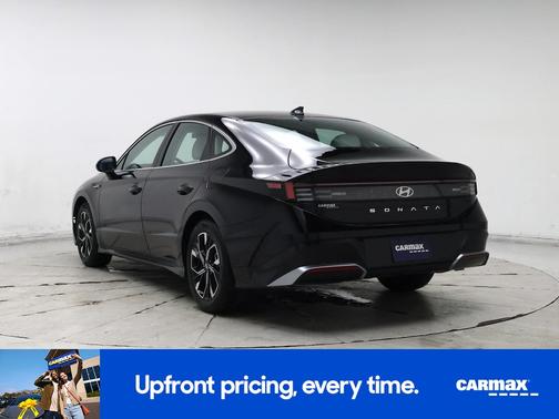 Black 2025 Hyundai SONATA SEL