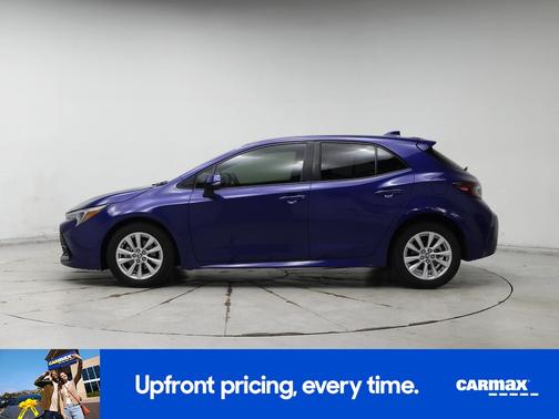 Blue 2023 Toyota Corolla Hatchback SE