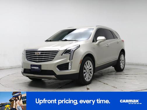 Gold 2017 Cadillac XT5 Platinum