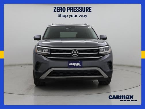 Gray 2021 Volkswagen Atlas SEL Premium