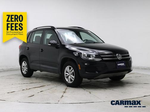 Black 2016 Volkswagen Tiguan S