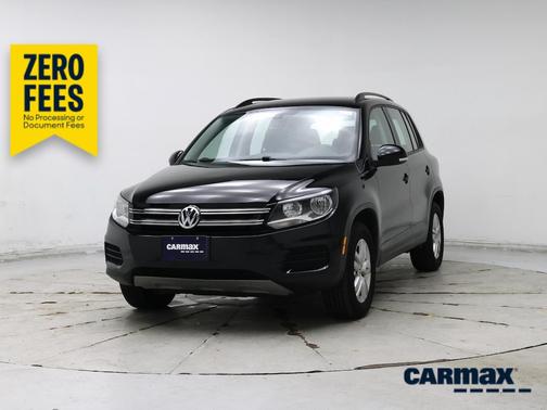 Black 2016 Volkswagen Tiguan S