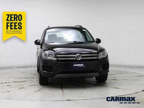 Black 2016 Volkswagen Tiguan S