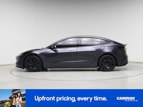 Gray 2024 Tesla Model 3 Performance