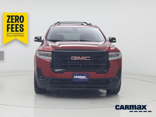 Red 2022 GMC Acadia SLT