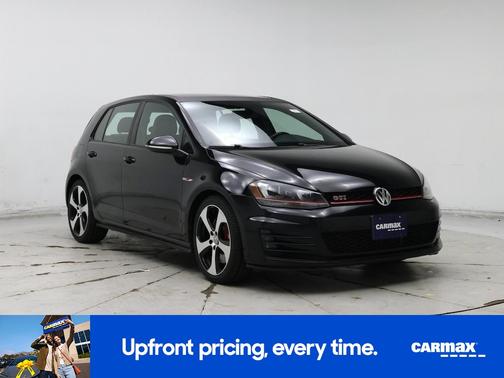 Black 2017 Volkswagen Golf GTI SE