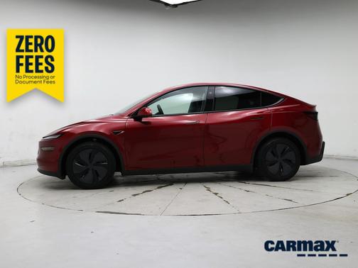 Red 2026 Tesla Model Y Long Range