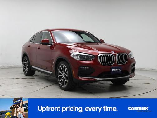 Red 2021 BMW X4 XDrive30i