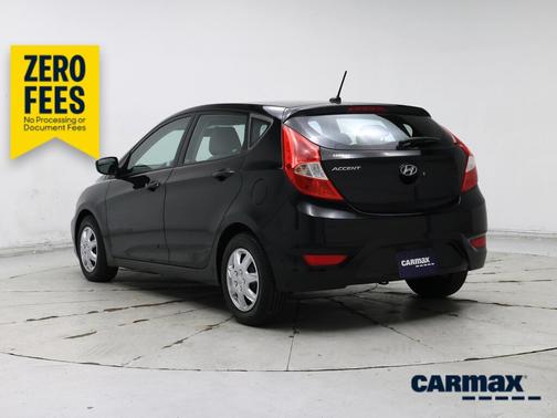 Black 2017 Hyundai Accent SE