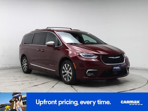 Red 2021 Chrysler Pacifica Hybrid Pinnacle