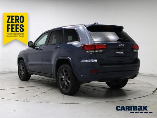 Blue 2021 Jeep Grand Cherokee Limited
