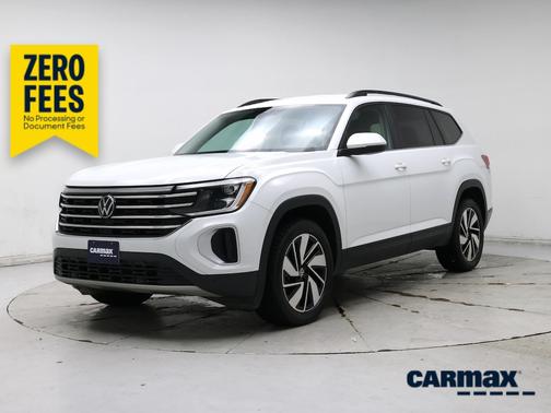 White 2024 Volkswagen Atlas SE w/Tech