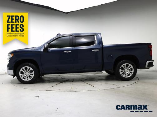Blue 2022 Chevrolet Silverado 1500 LTZ