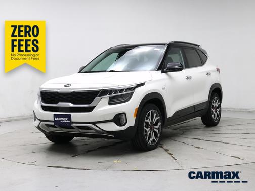 White 2021 Kia Seltos SX