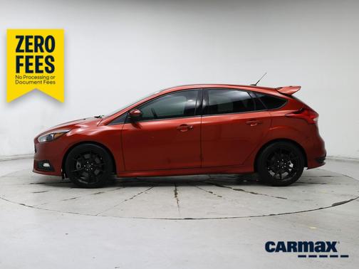 Red 2018 Ford Focus ST