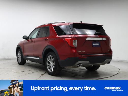 Red 2023 Ford Explorer Limited