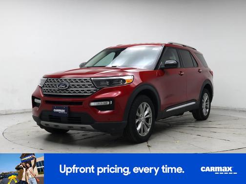 Red 2023 Ford Explorer Limited
