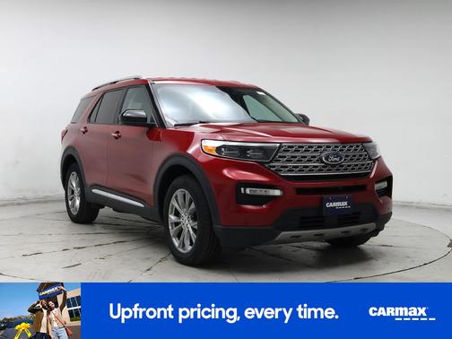 Red 2023 Ford Explorer Limited