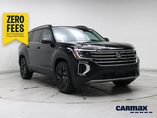 Black 2025 Volkswagen Atlas SE w/Tech