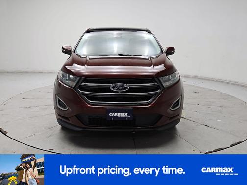 Orange 2016 Ford Edge Sport