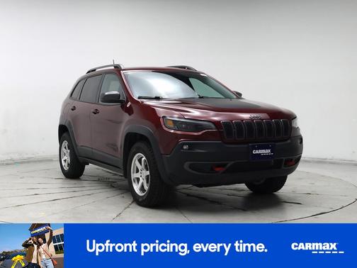 Red 2019 Jeep Cherokee Trailhawk