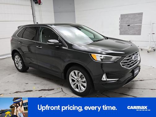 Gray 2024 Ford Edge Titanium
