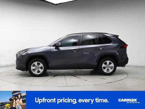 Gray 2021 Toyota RAV4 XLE