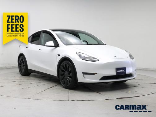 White 2020 Tesla Model Y Performance