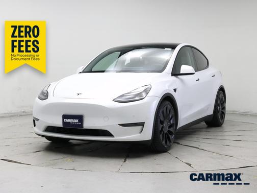 White 2020 Tesla Model Y Performance