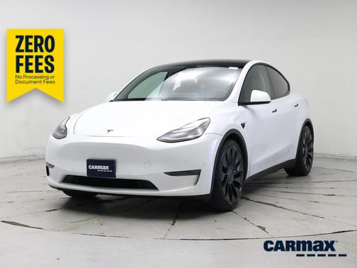 White 2020 Tesla Model Y Performance