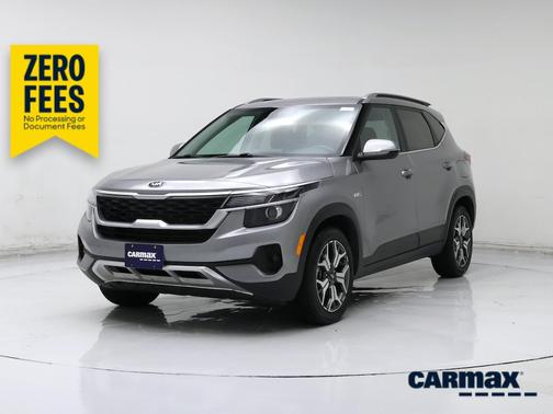 Gray 2021 Kia Seltos EX