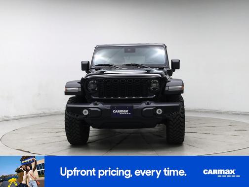 Black 2025 Jeep Wrangler 4xe Willy's