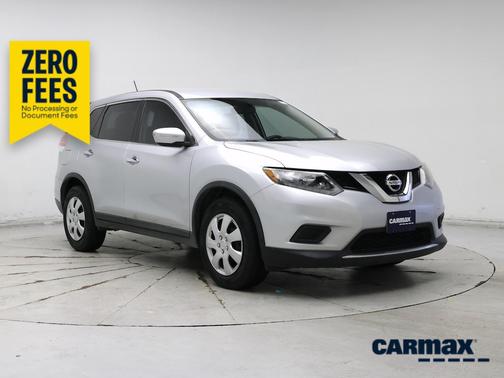 Silver 2015 Nissan Rogue S